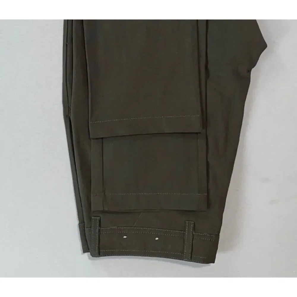 Linksoul Men's Reprieve Poly Blend Flat Front Chino Golf Pants. Gray, 32X32.5.